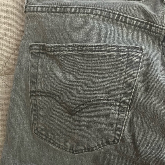 Levi 501 gray jeans - Picture 5 of 10